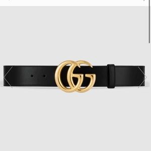Gucci Belt, Gucci Women’s Black Leather Belt